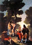 Francisco de goya y Lucientes A Walk in Andalusia oil painting artist